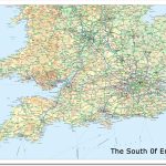 England South Coast Map