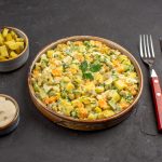 Potato Chicken and Leek Pie