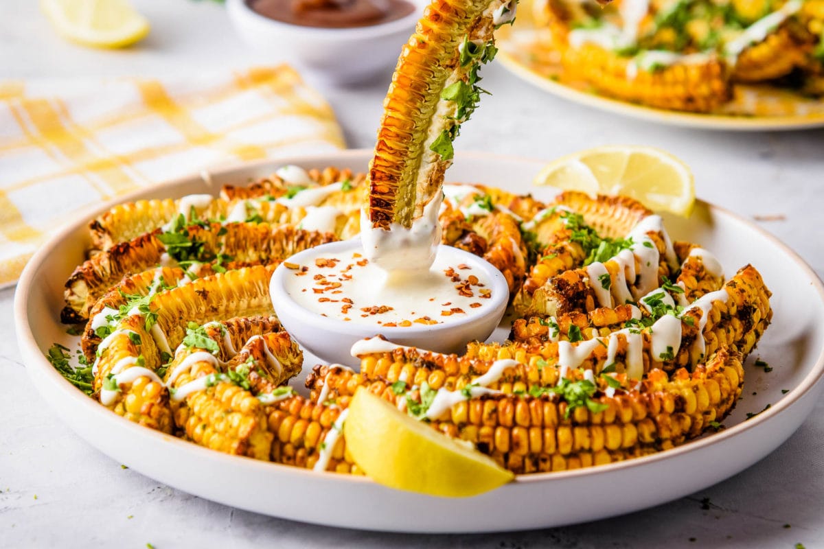 Air Fryer Sweetcorn