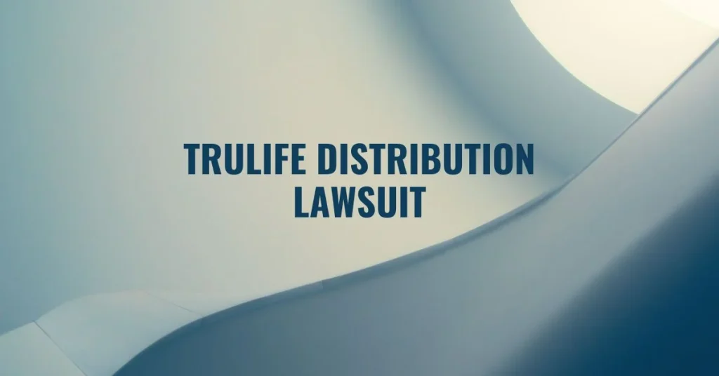 TruLife Distribution Lawsuit