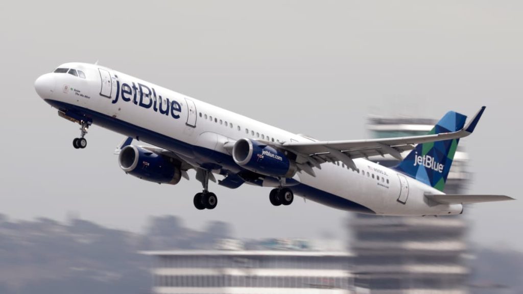 Positive Space Airline JetBlue