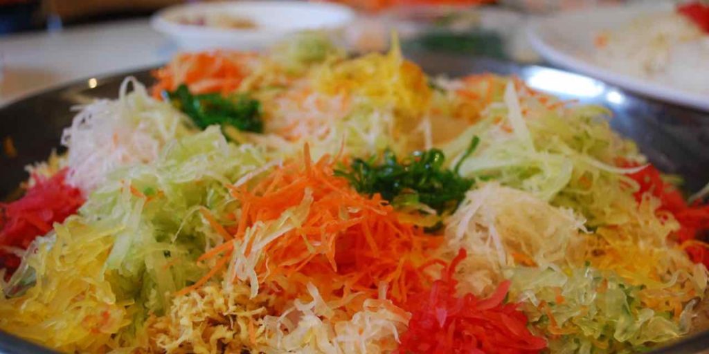 Yu Sheng Plate