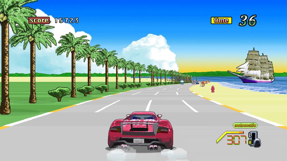 Out Run Car Sprite