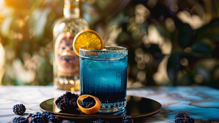 black & blue drink