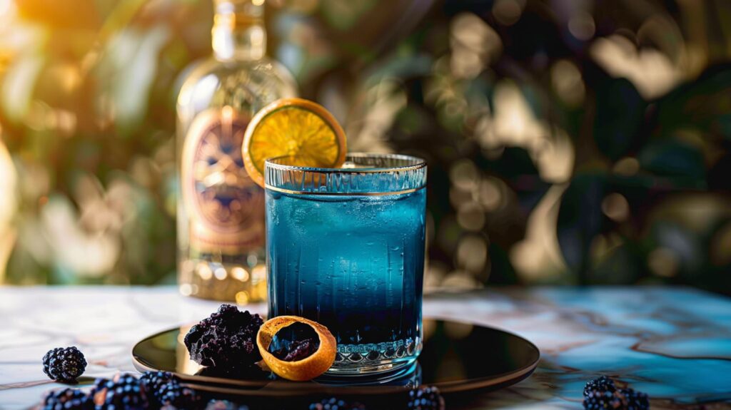 black & blue drink