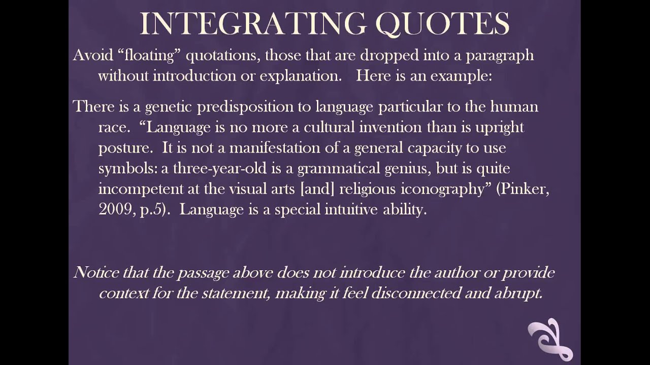 I Want to Use Disconnected Sentences in a Quote