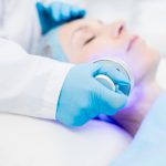 Before and After Blue Light Therapy